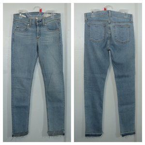 Rag & Bone Wiley Step Hem Capri Skinny Jeans